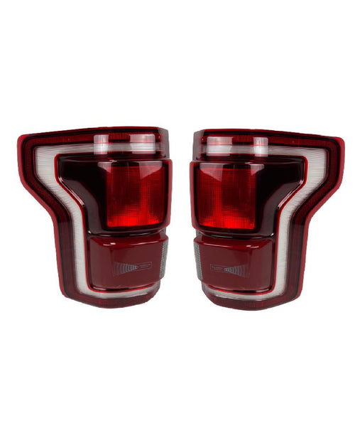 2015-2020 RAPTOR OEM Genuine Ford LED Tail Lamp Set With BLIS Module - RBD Industries - HL3Z-13405-F