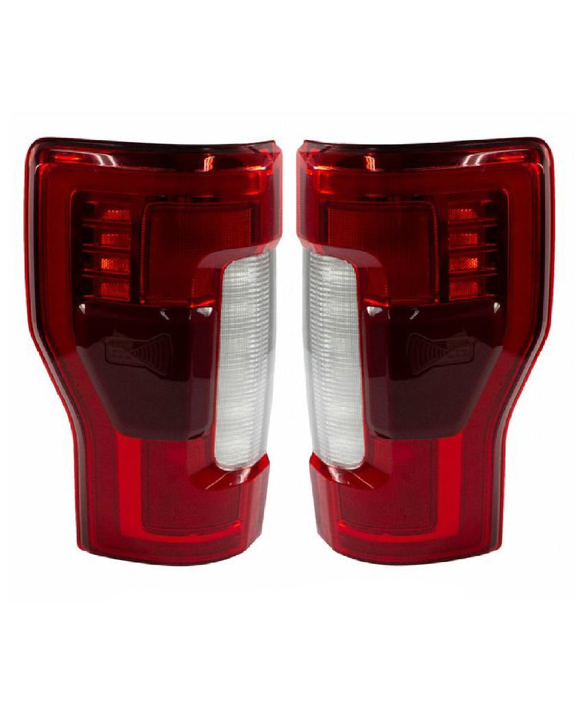2017 2018 2019 Ford Superduty LED Tail Lamp Set With BLIS Module - RBD Industries - KC3Z-13404-B