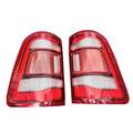 19-23 RAM 2500  3500TAIL LIGHT OEM SET WITH BLIND SPOT RED BEZEL - RBD Industries